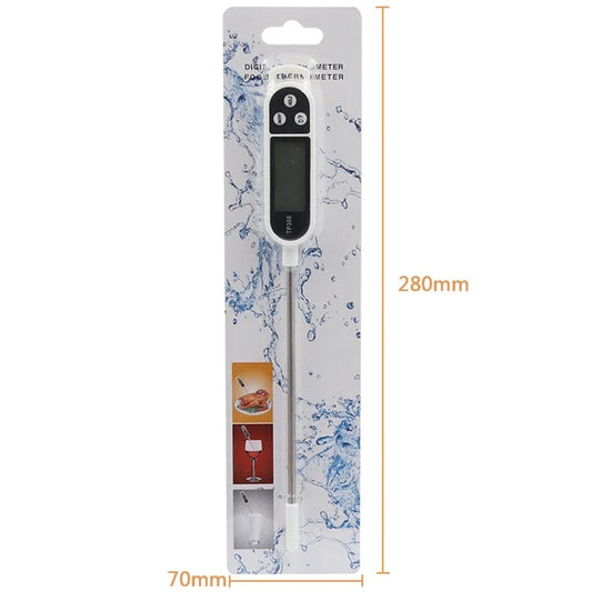 Termometro Digital Tipo Lapicero Para Cocina Blanco