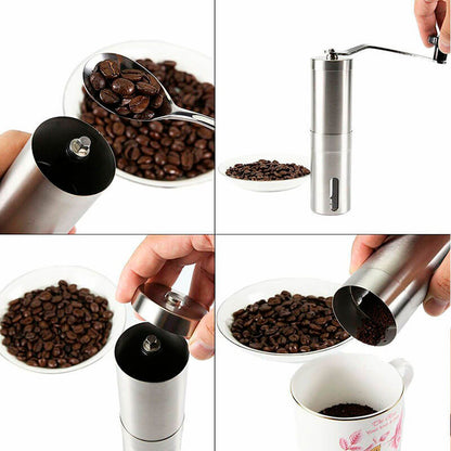 Kit de Preparacion de Café para Regalar | Prensa Oro Rosa 350ml + Café Insignia 250g + Molino + Cuchara + Mensaje Personalizado