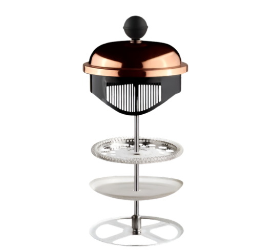 Cafetera de Embolo Prensa Francesa Bronce 350ml