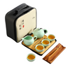 Set de Té Viajero Japones de Lujo Verde con Maleta