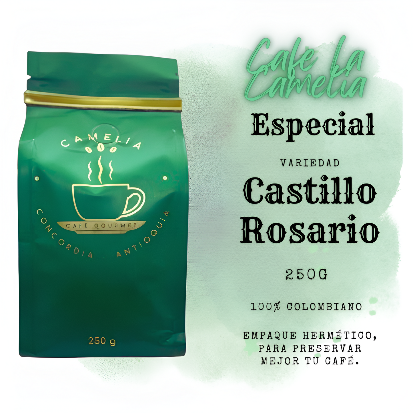 Café de Especialidad Variedad Castillo Rosario - La Camelia 250g