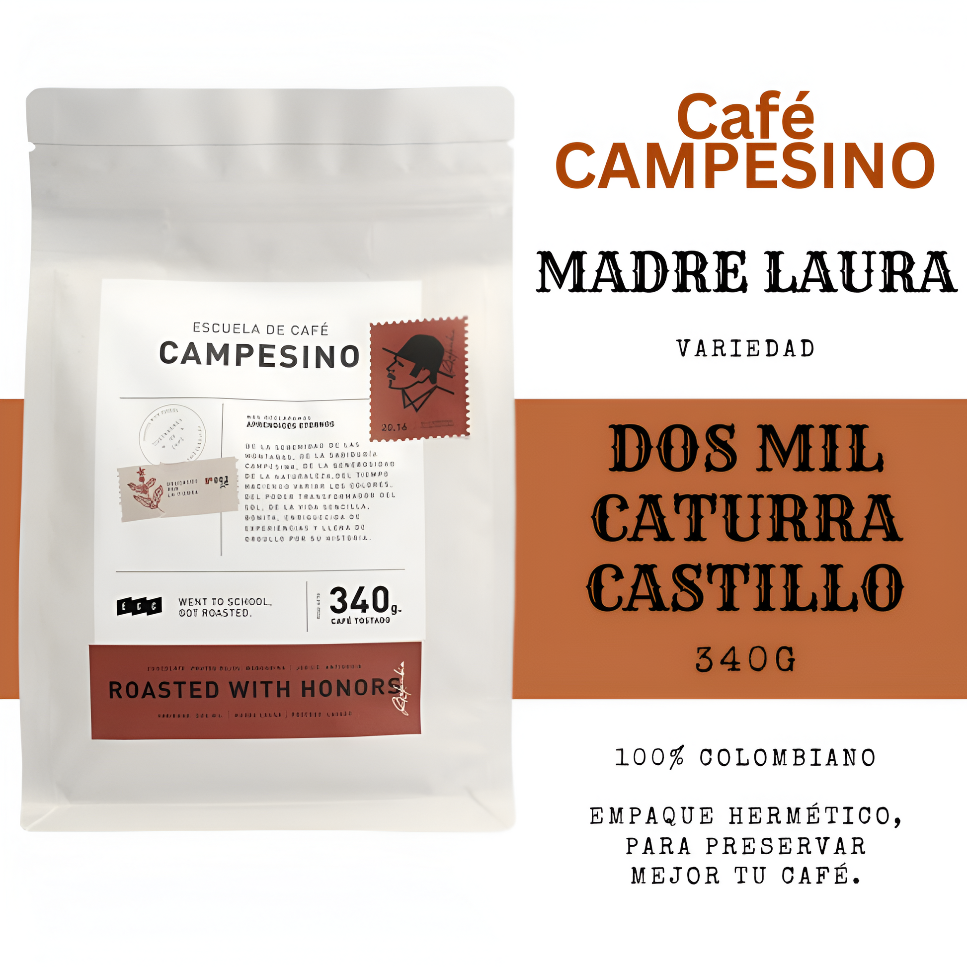 Café Especial CAMPESINO Edición Madre Laura | Jericó, Antioquia 340 g
