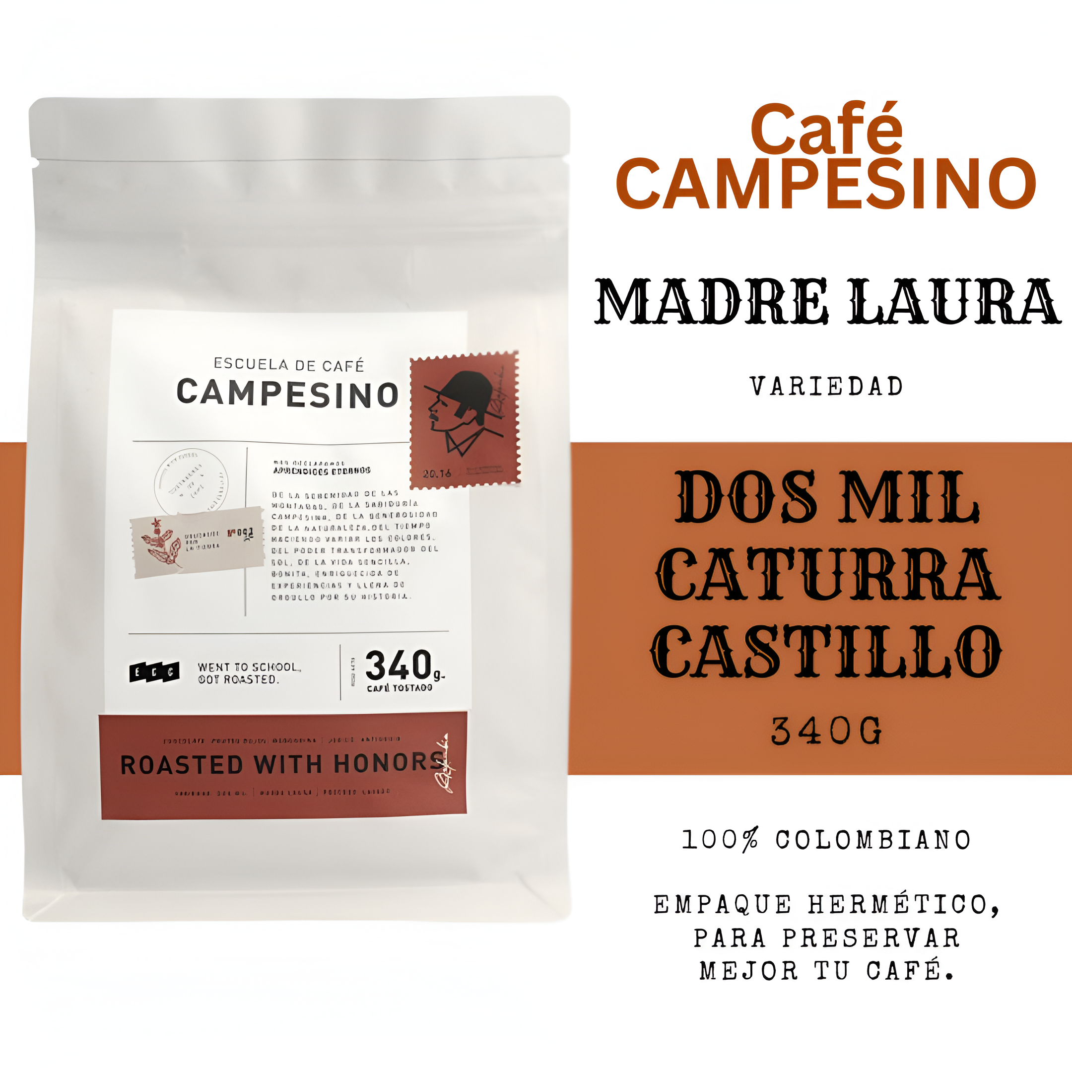 Café Especial CAMPESINO Edición Madre Laura 340 g