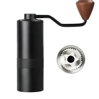 Molino para Café Tipo Comandante Negro Acero Inoxidable