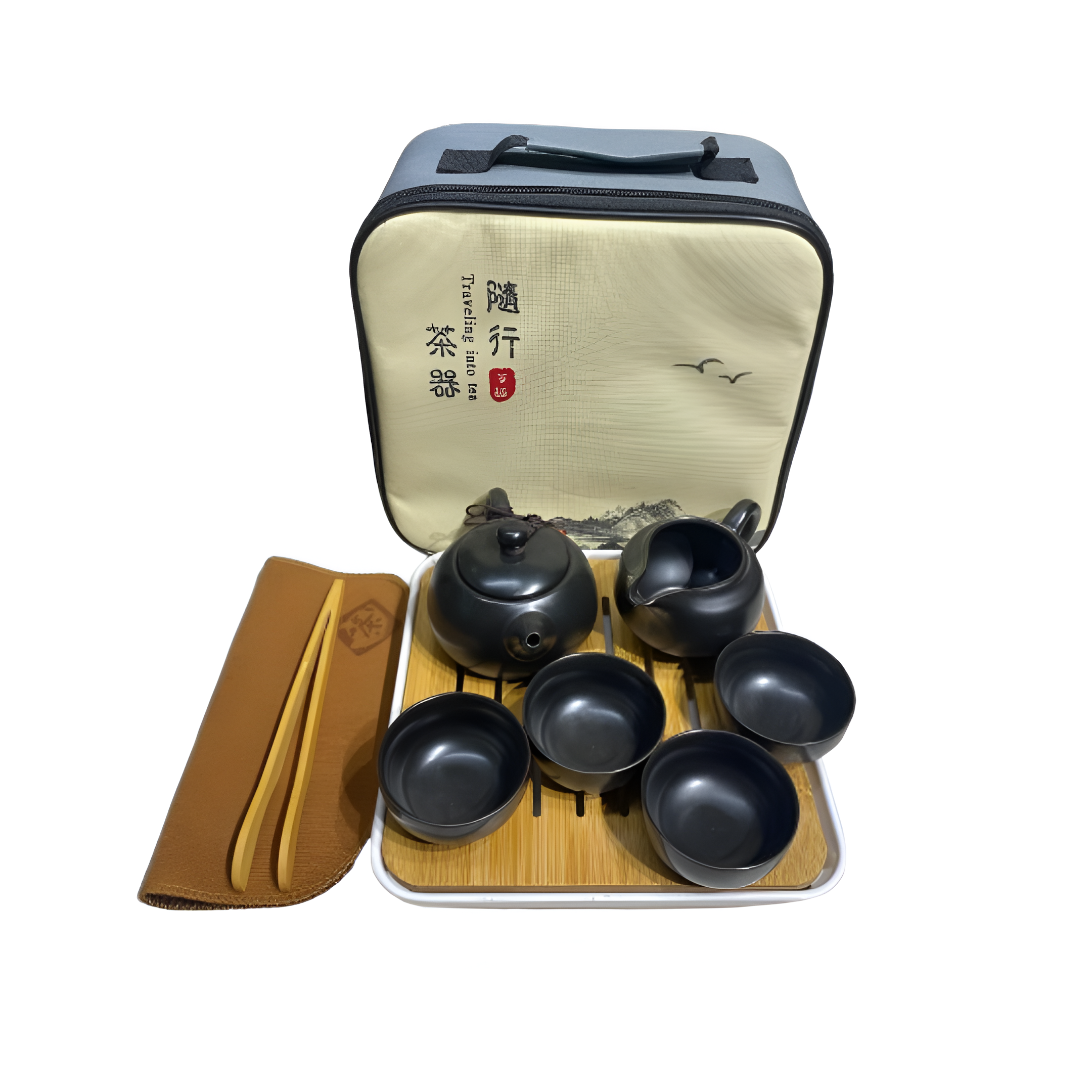 Set Viajero para Té Negro en Ceramica