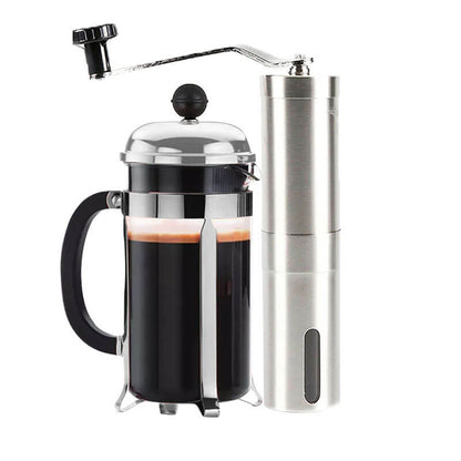 Combo Silver Pro: Café + Prensa + Molino
