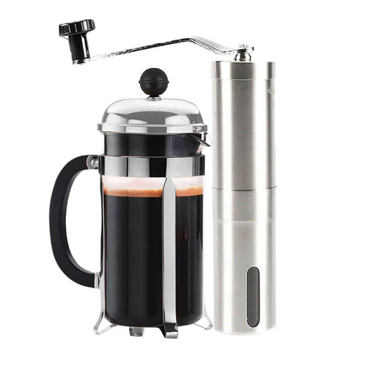 Combo Silver Pro: Café + Prensa + Molino