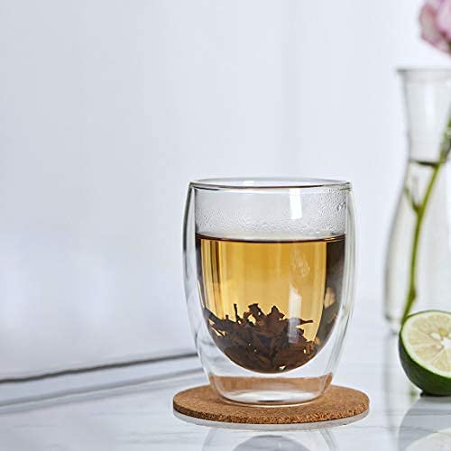 Vasos Doble Fondo Borosilicato