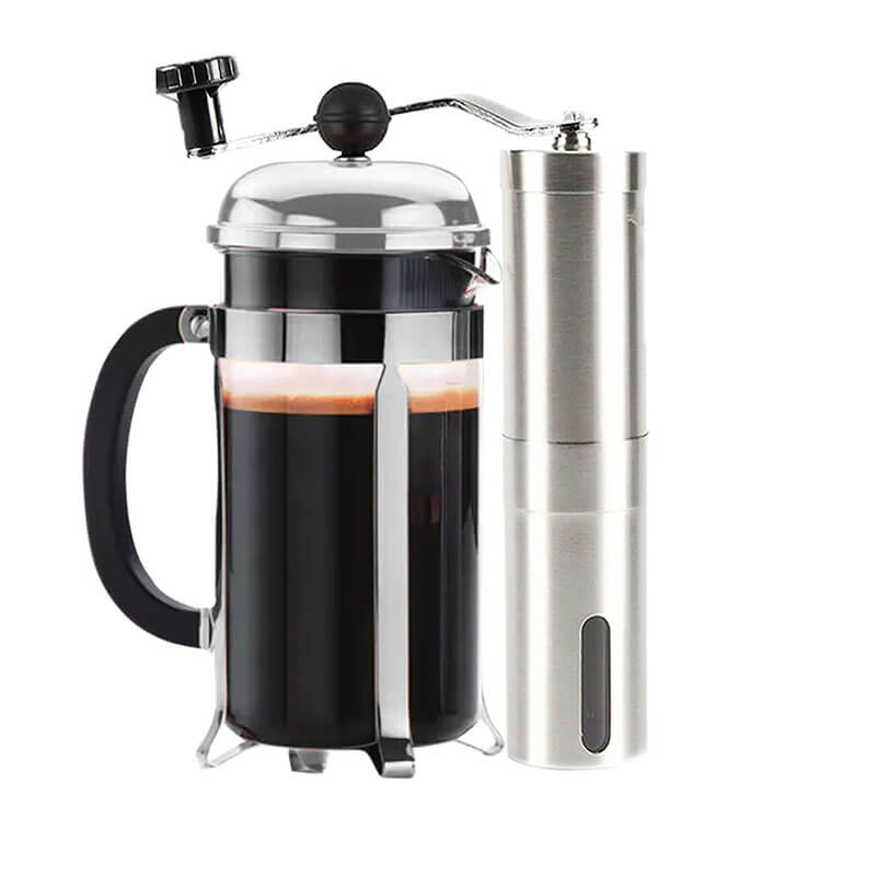 Combo Silver: Prensa Francesa + Molino