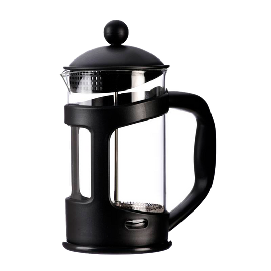 Combo de iniciación | Cafetera Prensa Francesa 350ml + Cuchara Medidora 10g + Café Insignia Rasgos 250g