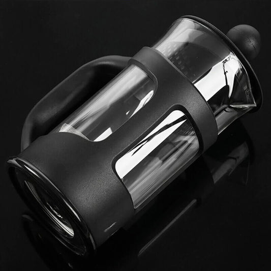 Prensa Francesa Negra Clasica 350ml RASGOS