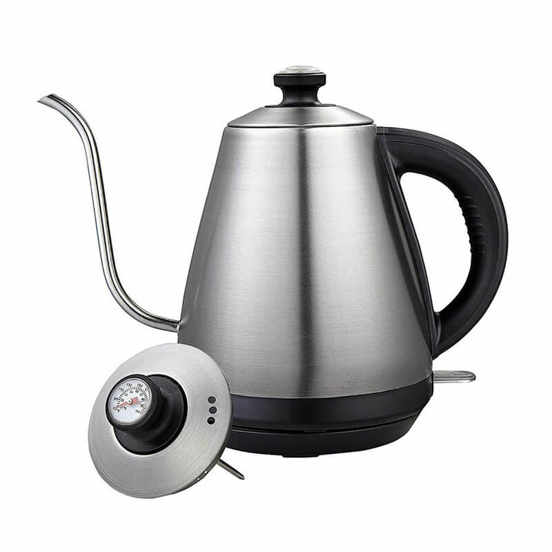 Jarra Hervidora Eléctrica Cuello de Cisne con Termometro