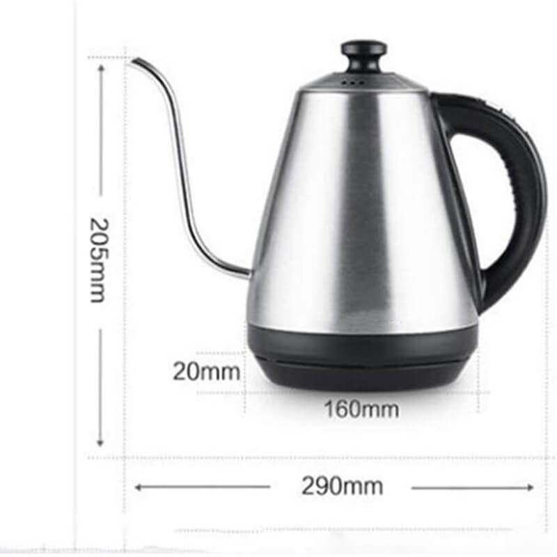 Jarra Hervidora Eléctrica Cuello de Cisne con Termometro