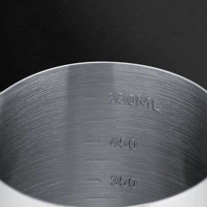 Jarra De Acero Inoxidable Medidora Para Café Latte 350ml / 550ml / 900ml