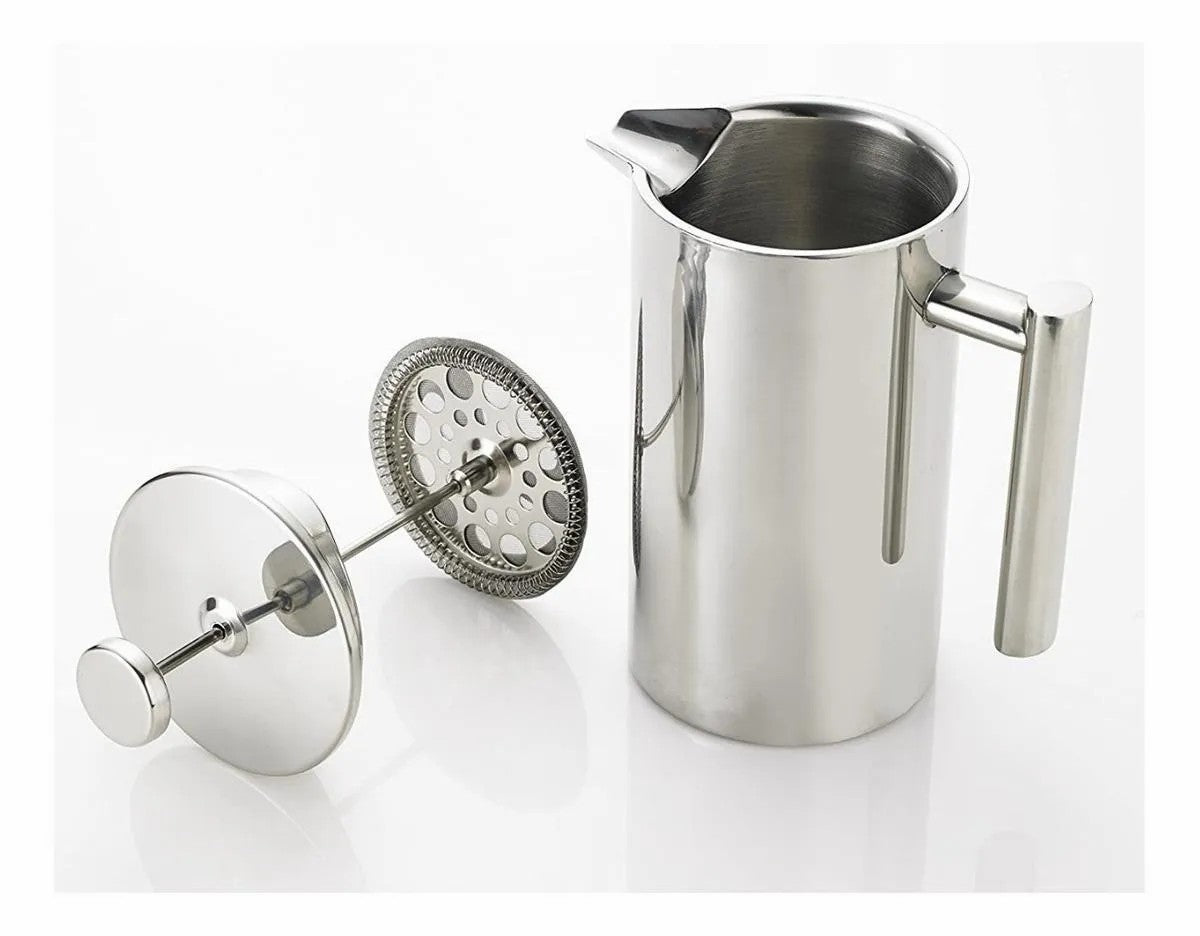 Prensa Francesa Viajera En Acero Inoxidable Dobel Pared