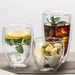Vasos Doble Fondo Borosilicato
