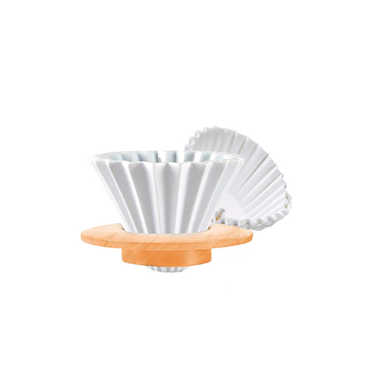 Kit V60 Origami 01 (1-2 Tazas): Origami + Filtros