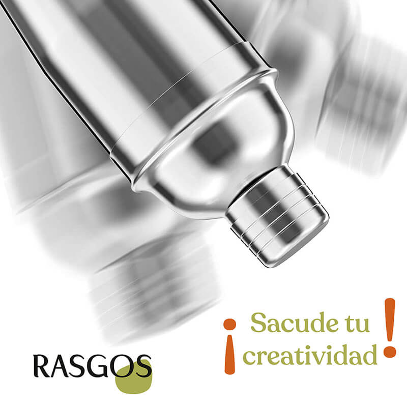 Botella Mezclador Coctelera Shaker