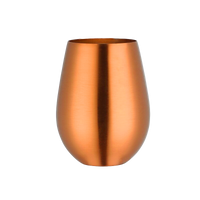 Set Vasos x 3 Unidades Acero Inoxidable