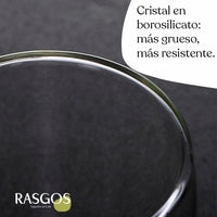 Vasos Doble Fondo Borosilicato