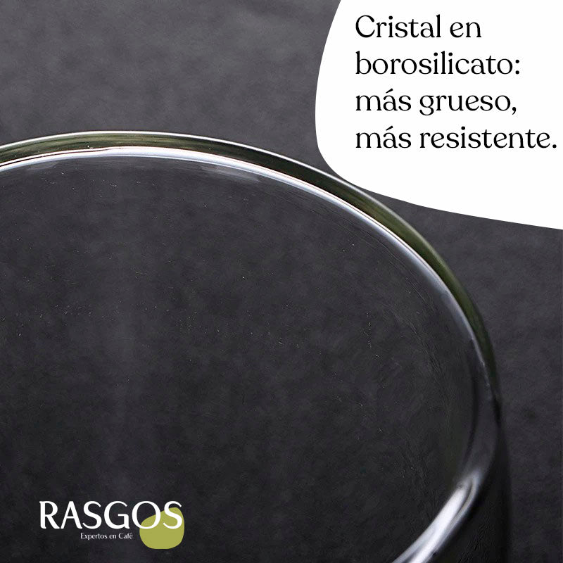 Vasos Doble Fondo Borosilicato