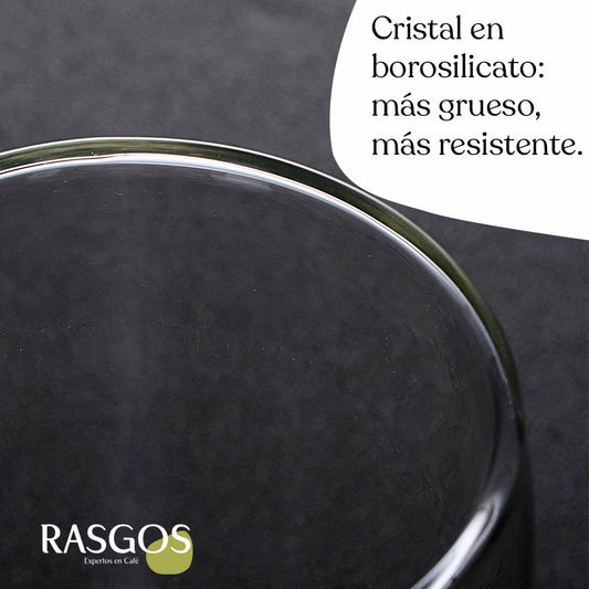 Vasos Doble Fondo Borosilicato