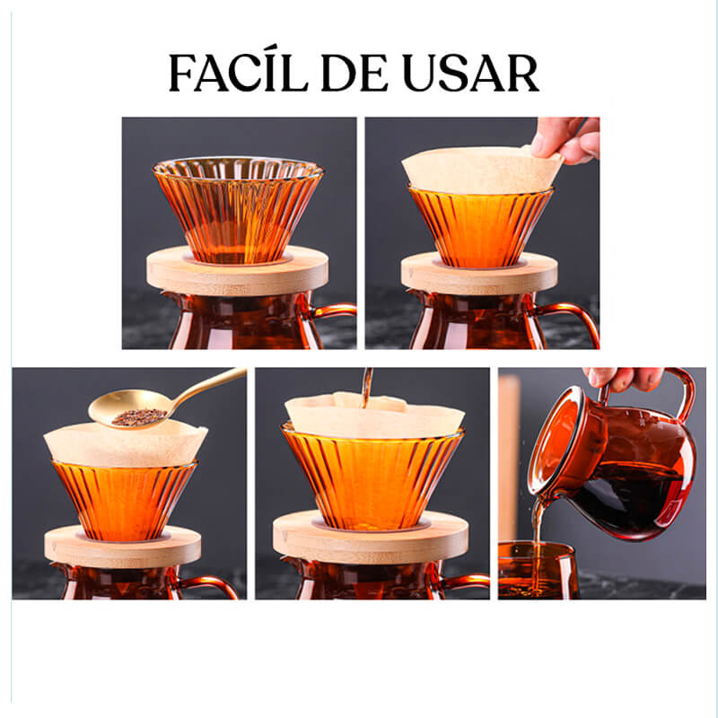 Dripper V60 Madera-Cristal 02