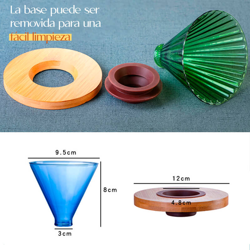 Dripper V60 Madera-Cristal 02