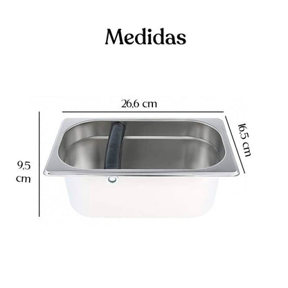 Azafate Caja Residuos Café Knock Box