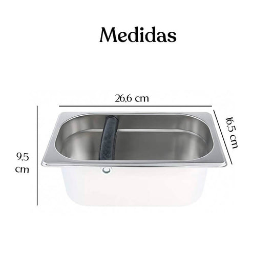 Azafate Caja Residuos Café Knock Box