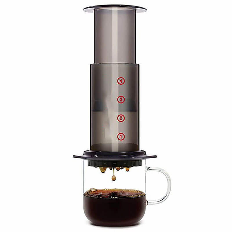 Cafetera De Aire A Presión Negra