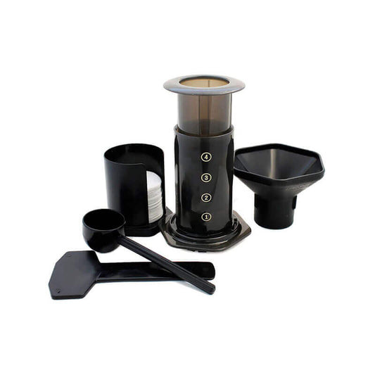 Cafetera De Aire A Presión Negra