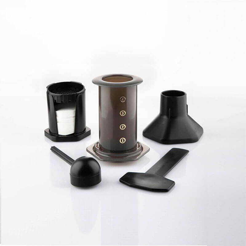 Cafetera De Aire A Presión Negra