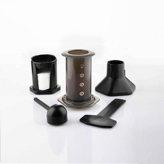 Cafetera De Aire A Presión Negra