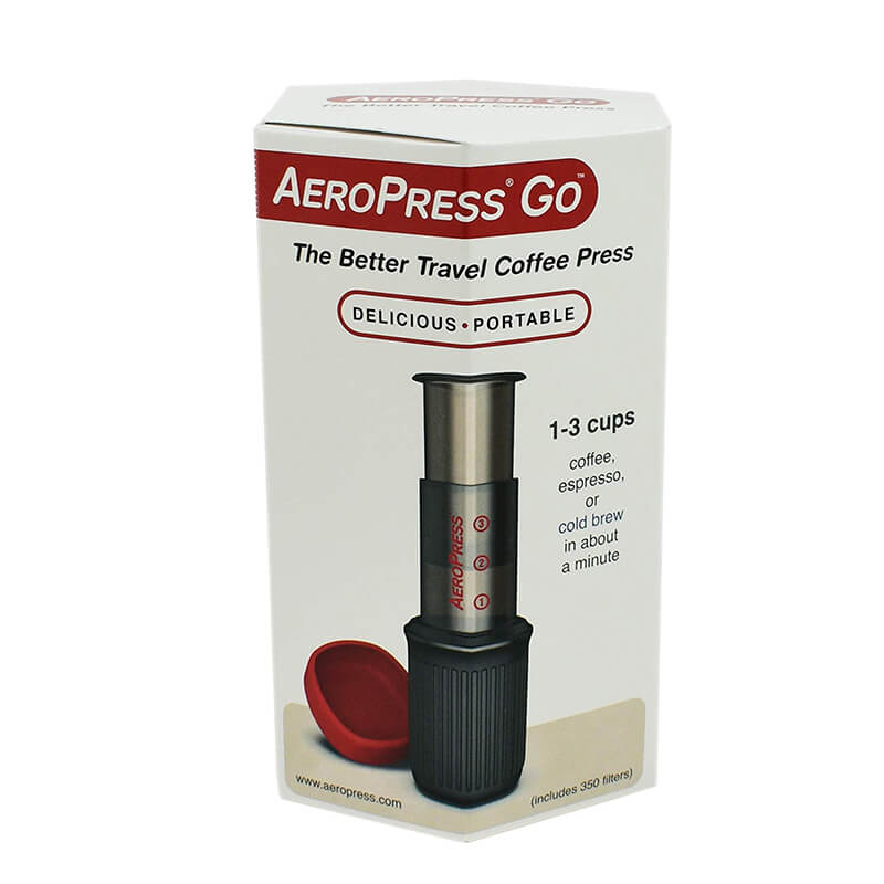Cafetera AeroPress Go Original 350 Filtros + Accesorios