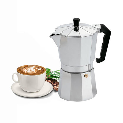 Cafetera Moka Italiana Tradicional Aluminio 3/6/9/12/14 Tazas