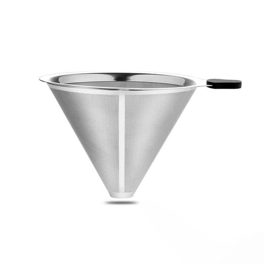 Combo Cafetera Pour Over + Filtro Acero Inoxidable Reutilizable