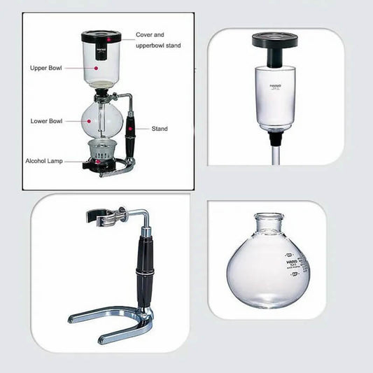 Cafetera Sifón Hario Japones Technica Original