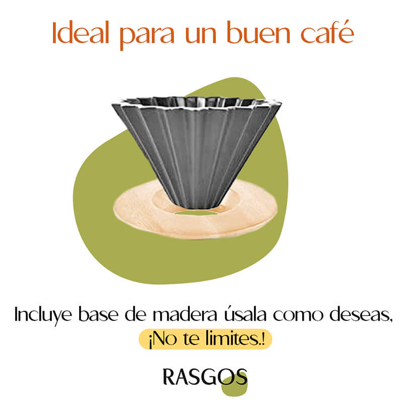 Dripper V60 Origami 2-4 Tazas