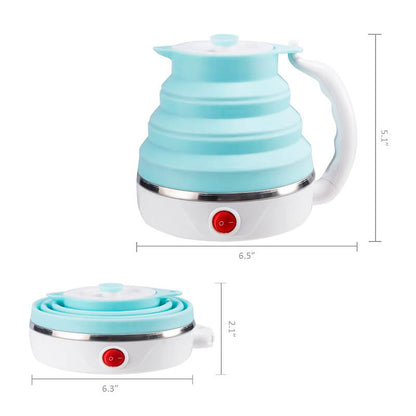 Calentador Hervidor de Agua Plegable Eléctrico Viajero 600ml