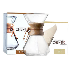 Combo Cafetera Chemex + 100 Filtros Originales