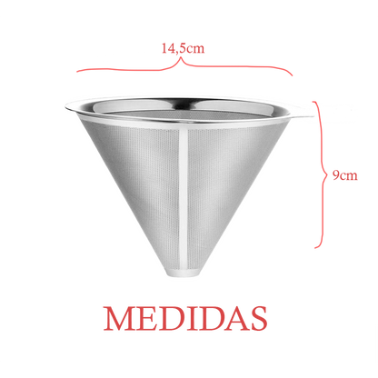 Filtro de Acero Inoxidable para Chemex