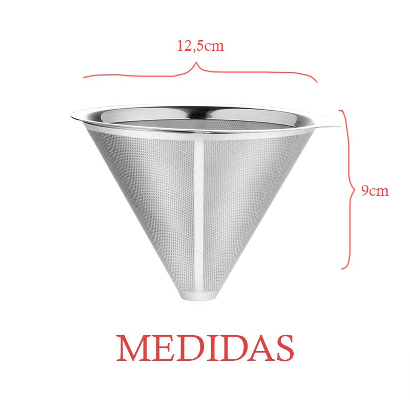 Filtro de Acero Inoxidable para Chemex