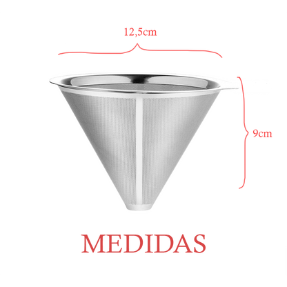 Filtro de Acero Inoxidable para Chemex