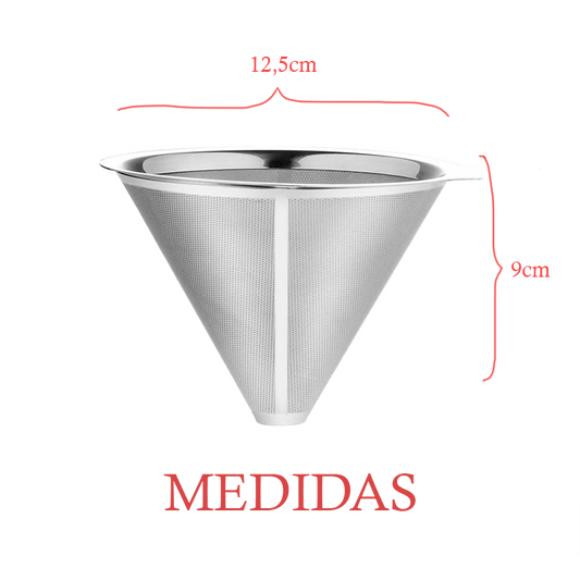 Filtro de Acero Inoxidable para Chemex