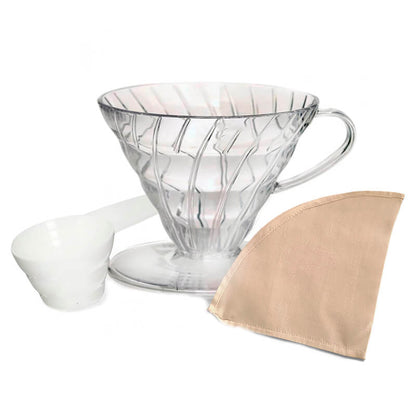 Combo V60 + Filtro de tela + Cuchara