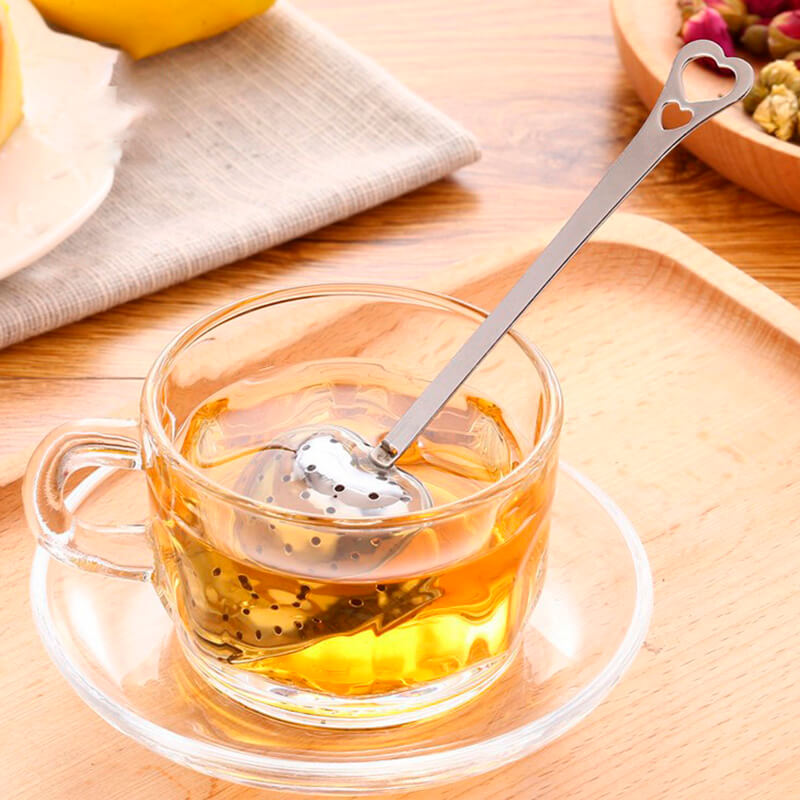 Cuchara Infusora para Té en Acero Inoxidable