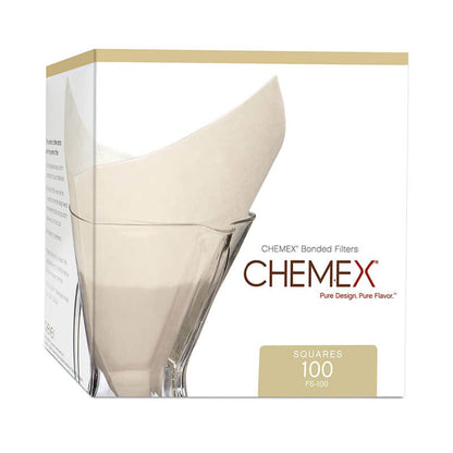 Filtros de Papel Chemex Original x 100 Unidades (6-8-10 Tazas)