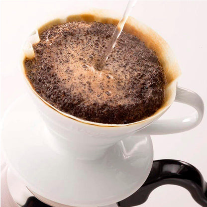 Filtros V60 #02 Hario Original x 40 Unidades / Natural / Blanco