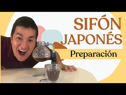 Cafetera Metodo al Vacio Sifón Japonés 5 Tazas Siphon Coffee
